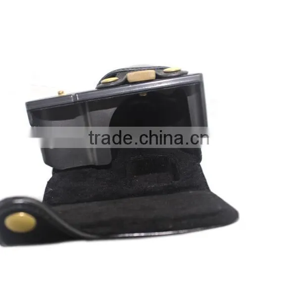 Factory Lovely Leather Camera Bag for Samsung NX3000 in Dongguan photo-2