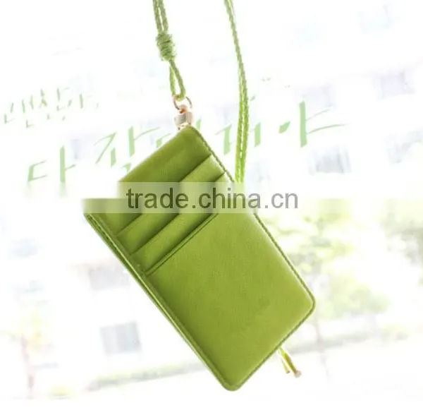 Bifold Leather Ladies Credit Card Wallet Womens Credit Card Holder photo-3