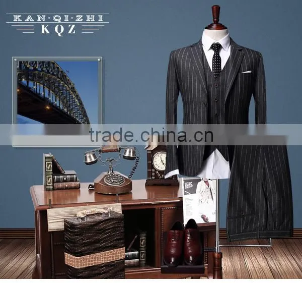 Custom Suit , 2 Piece Latest Design Men Suit, Top Brand Coat Pant Men Suit