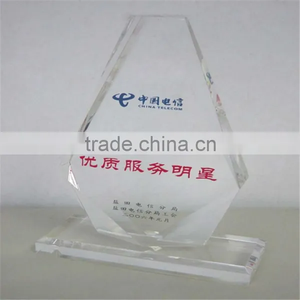 Customized Shaped Acrylic Display Trophy for Soldier photo-4