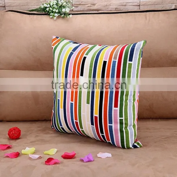 2015 Color Stripe Pure Cotton Pillowcases Creative Home Hold Pillow photo-4