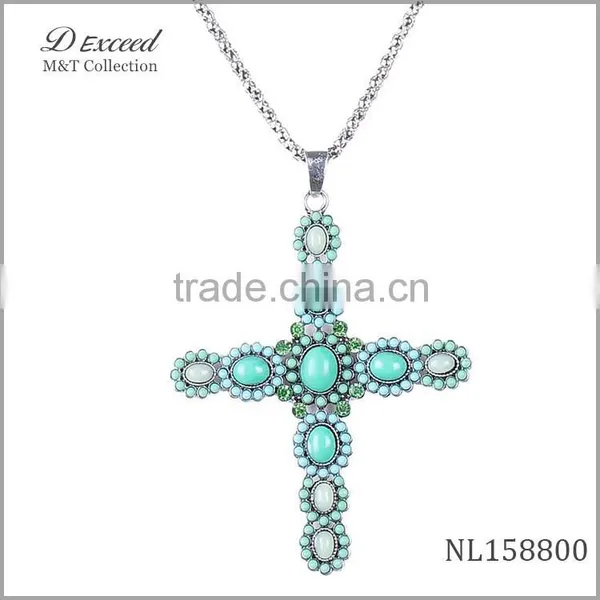 Factory Wholesale Cross Pendant Necklace,Hot Saling Catholic Cross Necklace photo-2