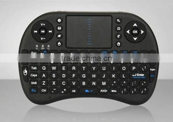 i8 Wireless Keyboard Mouse Pad For Android PC Fashionable White Fly Mouse Keyboard photo-4