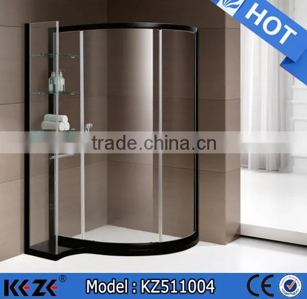 Resin Bathroom Set Shower Cubicle With Tray