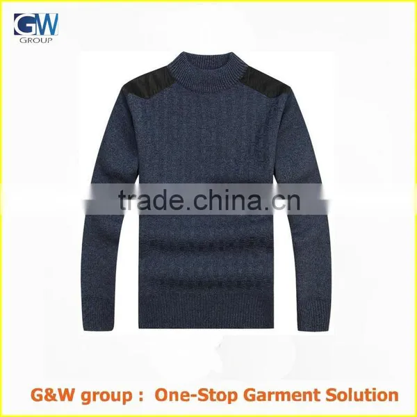 Custom New Fashion O-neck Man Sweater photo-2