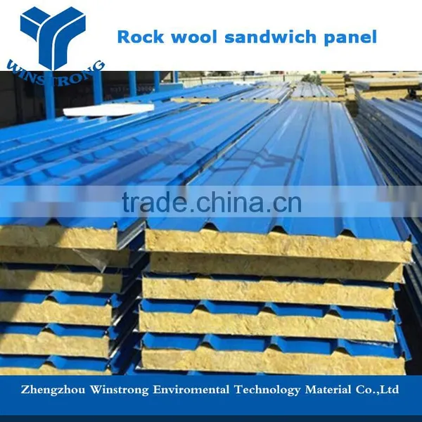 Hot Sale Metal Sandwich Panels, Rockwool Panels photo-3