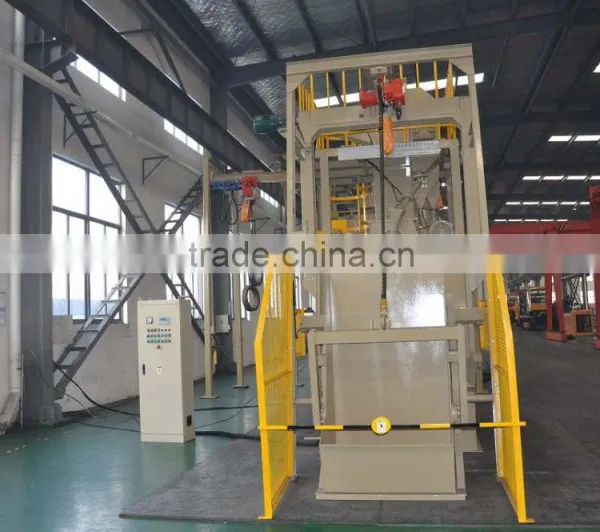Barrel Blast Machines/Tumblast Machine/Rubber Apron Type Shotblasting Machine photo-3
