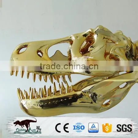 OA-SD-L63 Metallic Dinosaur Skeleton for Sale photo-2
