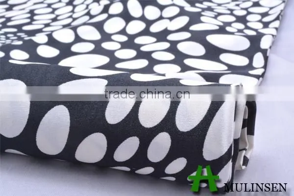 Mulinsen Textile 50D*50D Print Twist Cheap Stretch Polyest Satin Fabric photo-2