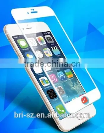 2015 Hot Products !! Black/White/Rose Gold 0.33mm 9H HD Clear Colorful Tempered Glass Screen Protector for IPhone 6s Quality Choice photo-2