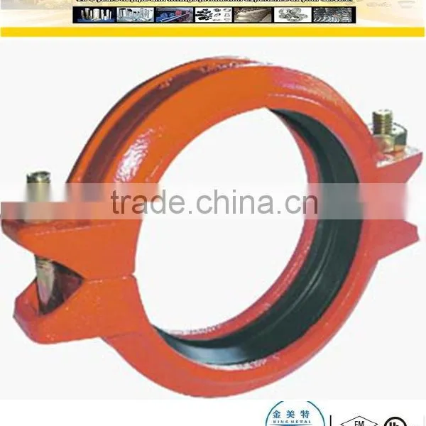 Casting Ductile Iron Grooved Fittings Rigid Coupling photo-3