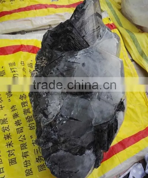 Large Natural Rock Raw Black Tourmaline Specimen for Decoration photo-3