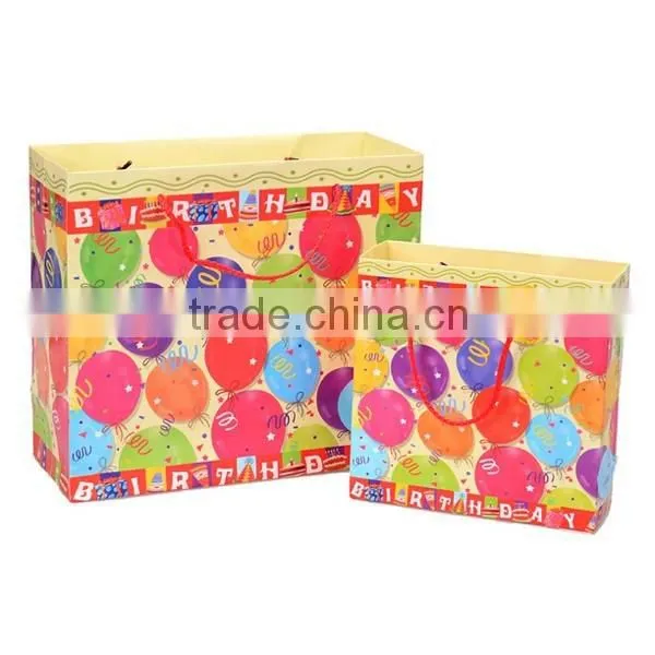 Colorful Birthday Gift Bag Paper Gift Bag photo-2