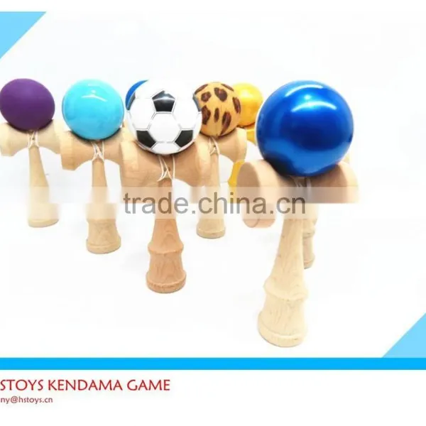 Wooden Toys Juggling Toys PU Ink Kendama photo-5