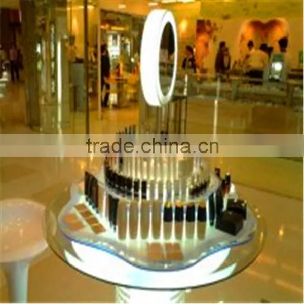 Acrylic Cosmetic Display Makeup Lipsticks Tray Plastic photo-2