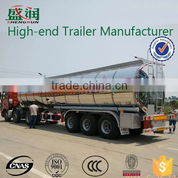 Aluminum Alloy Fuel Tank Truck Trailer From China Supplier Shengrun photo-2
