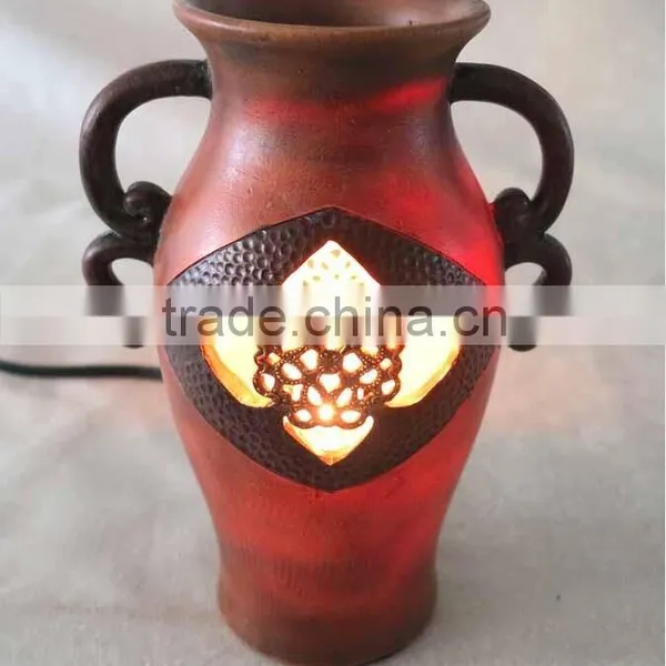 2015 Fashion Design Vintage Electric Essential Oil Burner Catalytic Frangrance Lamp Warmer for Sale photo-3