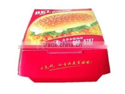 Clamshell Burger Box
