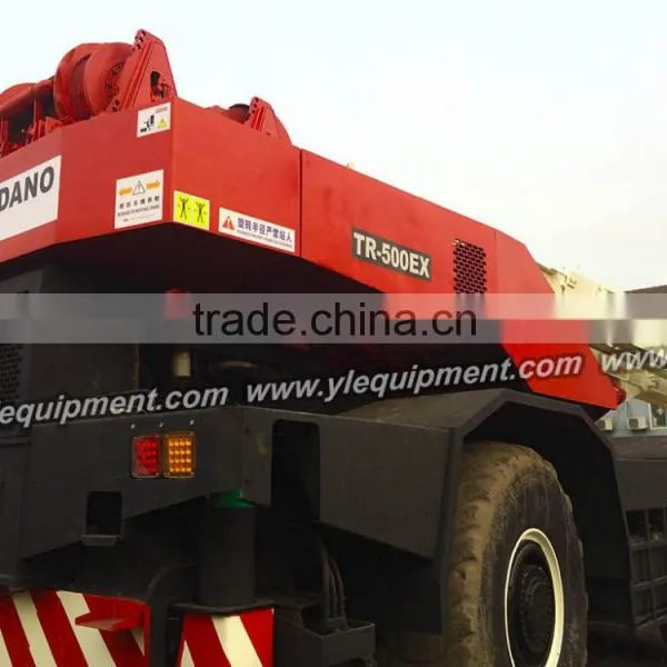 TADANO TR500EX 50 Ton Used Rough Terrain Wheel Crane photo-3