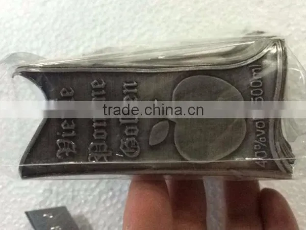 Adhesive Antique Label With Embossed Logo for Wine photo-2