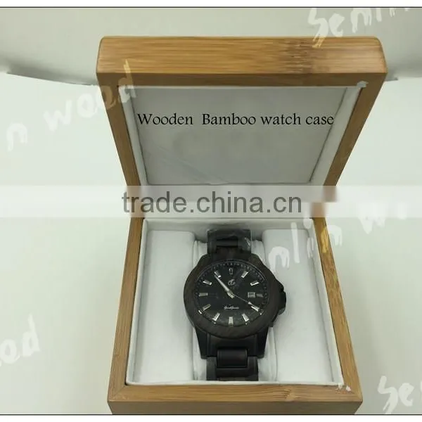 Excellent Quality Yellow Wooden Watch Box Wholesale