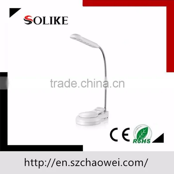 6 Pcs of LED Light, Simlar to the Nature Light,Can be Clipped to a Book or Stand on Desk Reading Lamp