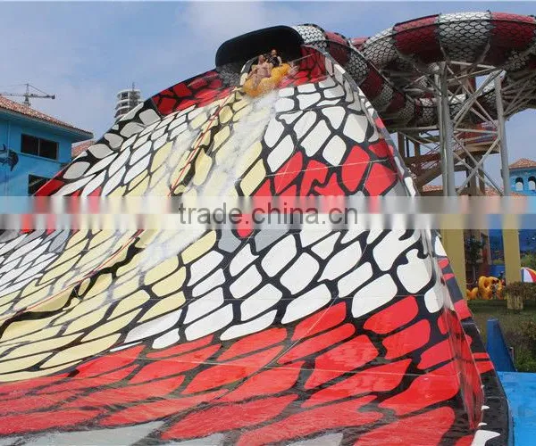 Canton Fair Top Amusement Park Equipement,Fiberglass Water Park Slide photo-2