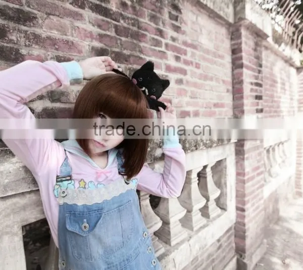 Fiber Synthetic Beautiful and Cheap Fashion Wigs photo-3