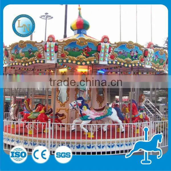 Kids Ride Merry go Round!!! Amusement Park Kids Carousel Ride for Sale photo-2