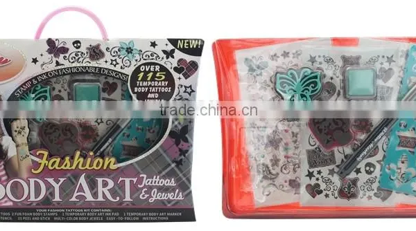 Body Art Temporary Tattoo Body Sexy Luminous Tattoo Stickers