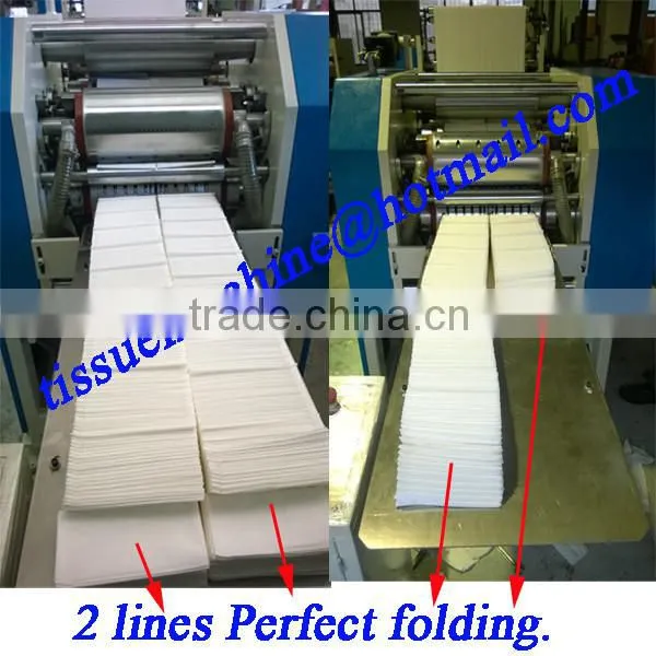 No Need Worker A to Z Pocket Tissue Fully Automatic Handkerchief Machine Production Line photo-2