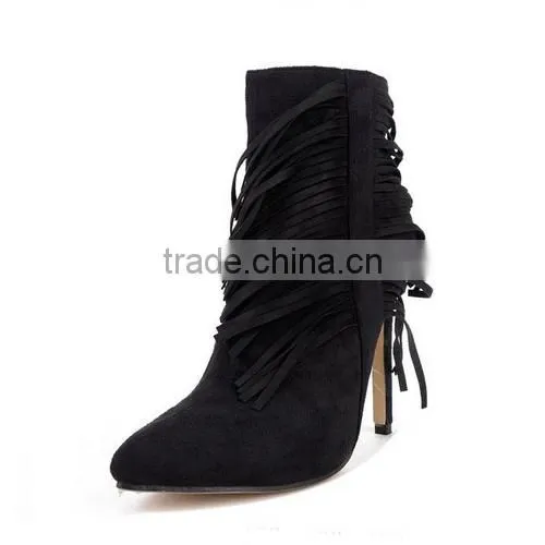 Women Ankle Boots High Quality Shoes Newest Designs 2017 PF4417 photo-2