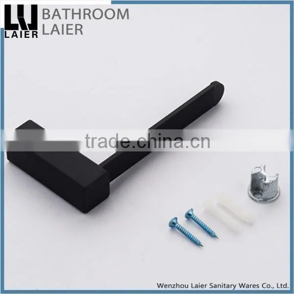 Elegant Hotel Decorative Zinc Alloy Soft Feeling Bathroom Sanitary Items Wall Mounted Toilet Paper Holder photo-4