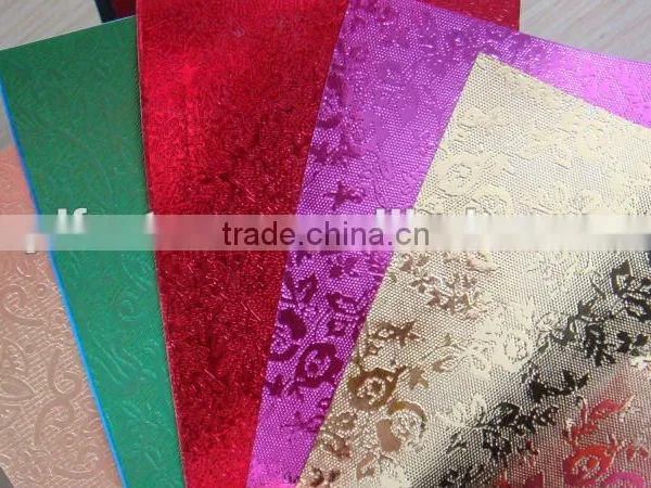 EMBOSSING GOLD&SILVER METALLIZED PAEPR OR METALLIZED TISSUE PAPER