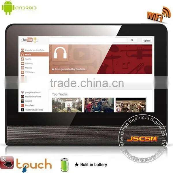 7inch Wifi Digital Picture Frame With Desk Clock photo-2