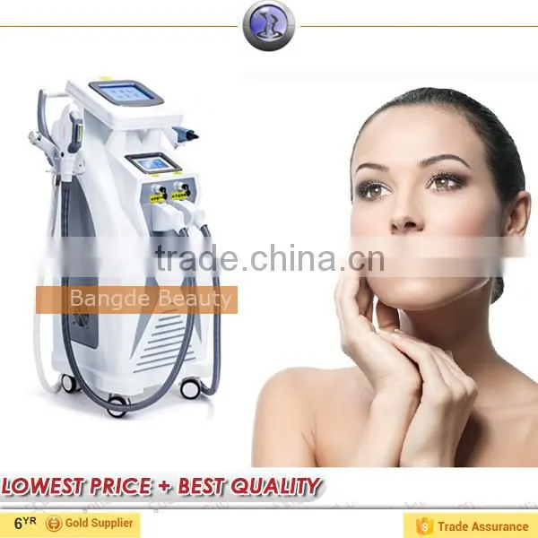 Big Screen OPT SHR Laser Elight Machine for Fast Hair Removal With 4 in 1 Beauty Instrument