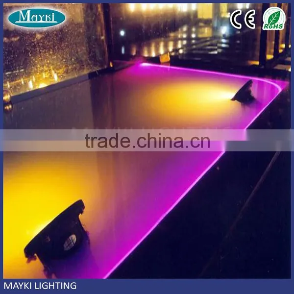No UV Radiation 10mm Solid Core Side Glow Fiber Optic Cable for Swimming Pool photo-5