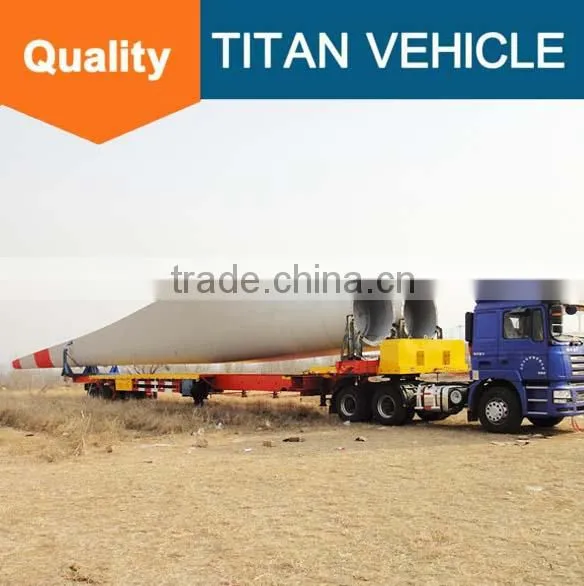 Transport Wind Blade Low Bed Extendable Trailer, 43m Extendable Trailer photo-6