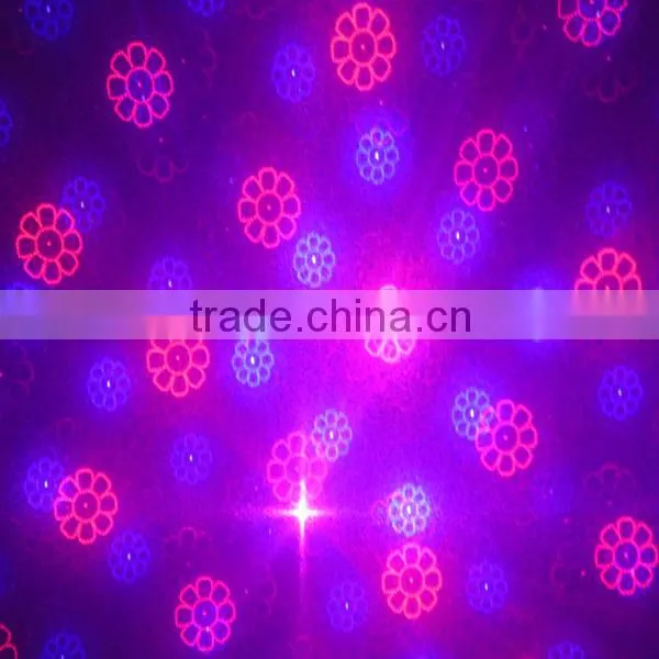 Lanling 200mW RB 8Gobos Mini RB Twinkling Laser Light photo-5