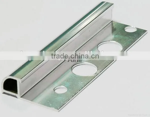 High Quality and Hot Sale Triangle Aluminum Extrusion Profile for Floor Tile Trim photo-3