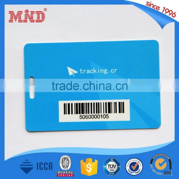 MDP09 Different Serial Number College Student RFID ID Card With Barcode Magnetic Strip photo-3