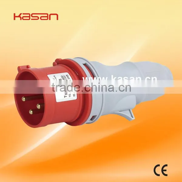 Waterproof 2P + E Industrial Plug E-013 023 IP55 photo-4