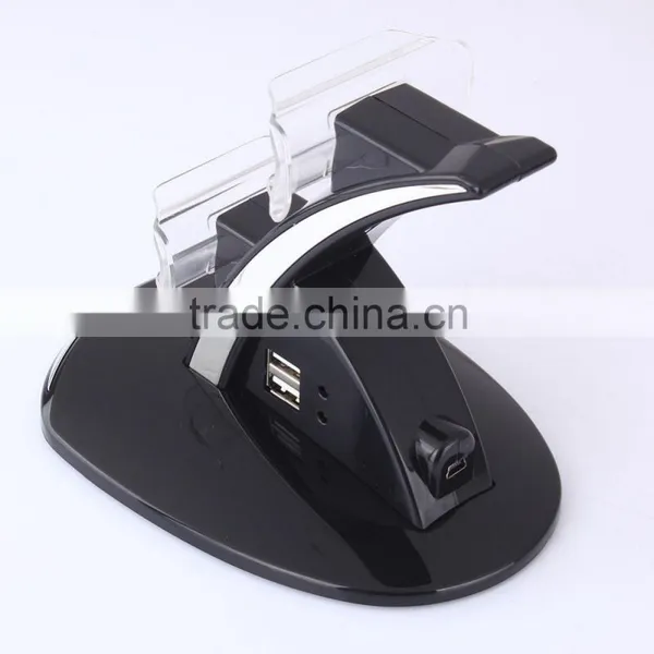 Wholesale Dual USB Charging Station Storage And Charge 2 Controllers For PS3 At The Same Time photo-4