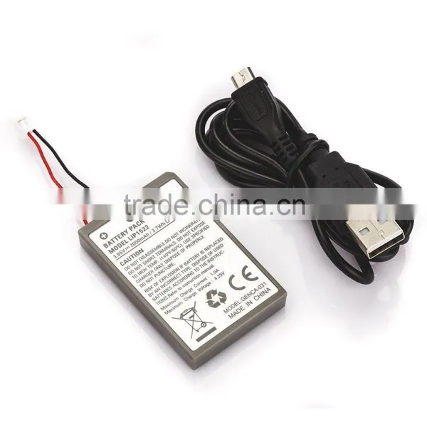 2000mAh 3.65V Rechargeable Battery Pack With Charge Cable For PS4 Wireless Controllers photo-3