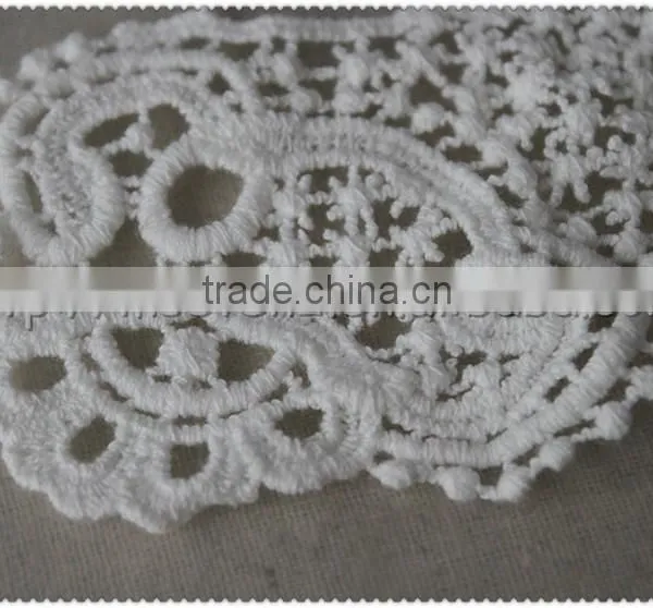 New Design Cotton Embroidered Collars, Natural Color Cotton Collar for Garments photo-5