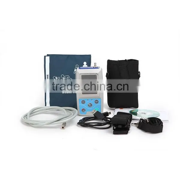 Cheap Price Hospital Manufacturers PC Software 24 Hour Recording Ambulatory Rechargeable Digital Blood Pressure Monitor photo-6