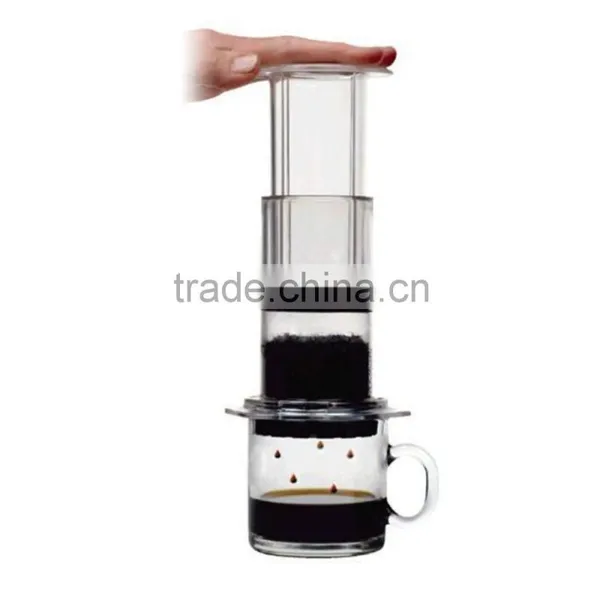 Portable Stainless Steel + Glass French Press Coffee Machine Shell Car/wild Outdoor Coffee Coffee Maker+filter photo-5