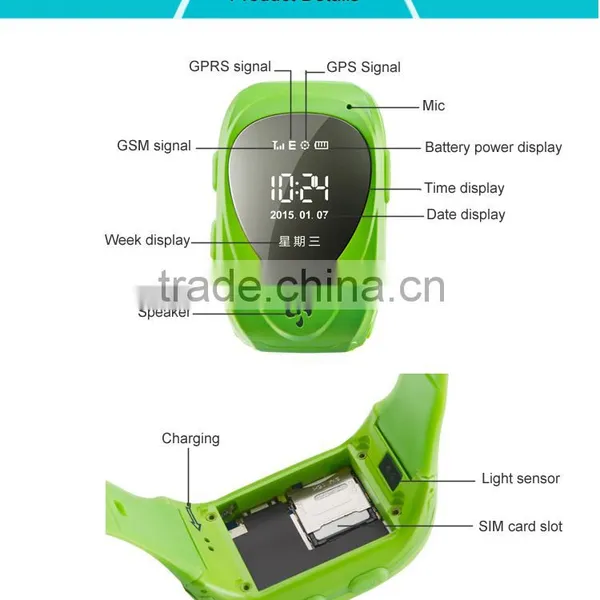 SIFIT-1.7 Long Battery Life GPS Watch Activity Tracker for Kids. photo-4