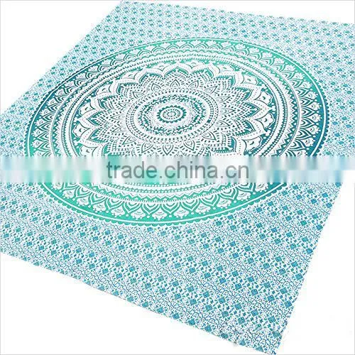 Ombre Indian Mandala Tapestry photo-5