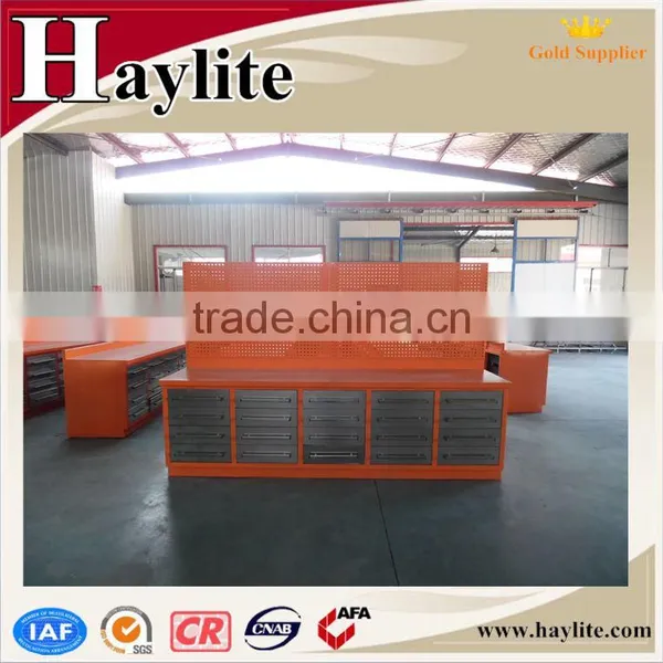 Quality Heavy Duty Steel Storage Tool Work Bench With Drawers photo-6